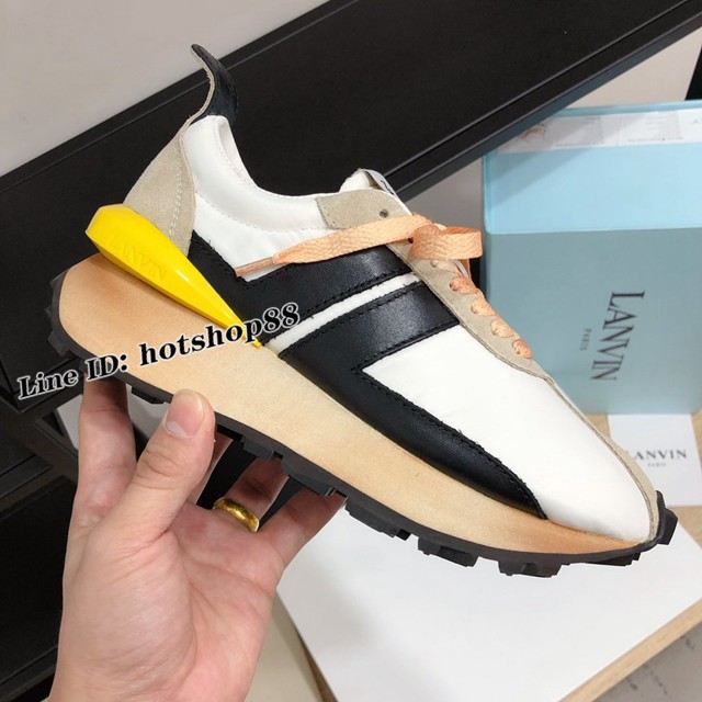 Lanvin浪凡全系列最新情侶款運動鞋原底鞋德訓鞋 dx1274